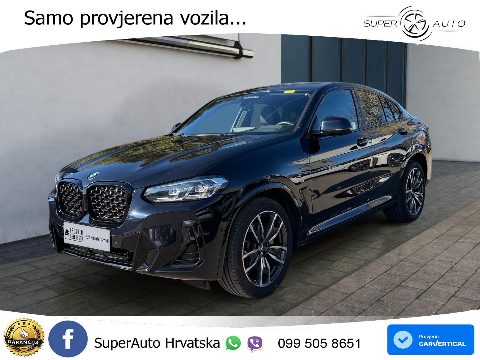 BMW X4 30d (286 KS) xDrive Steptronic M Sport LED+GR SJED+ACC