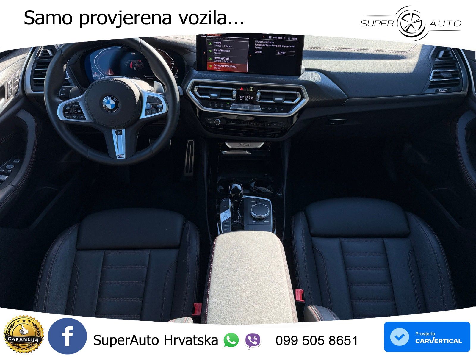 BMW X4 30d (286 KS) xDrive Steptronic M Sport LED+GR SJED+ACC
