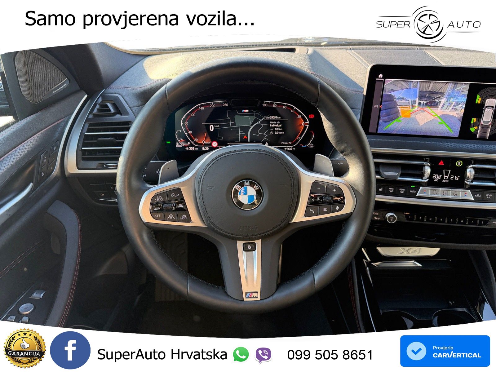 BMW X4 30d (286 KS) xDrive Steptronic M Sport LED+GR SJED+ACC