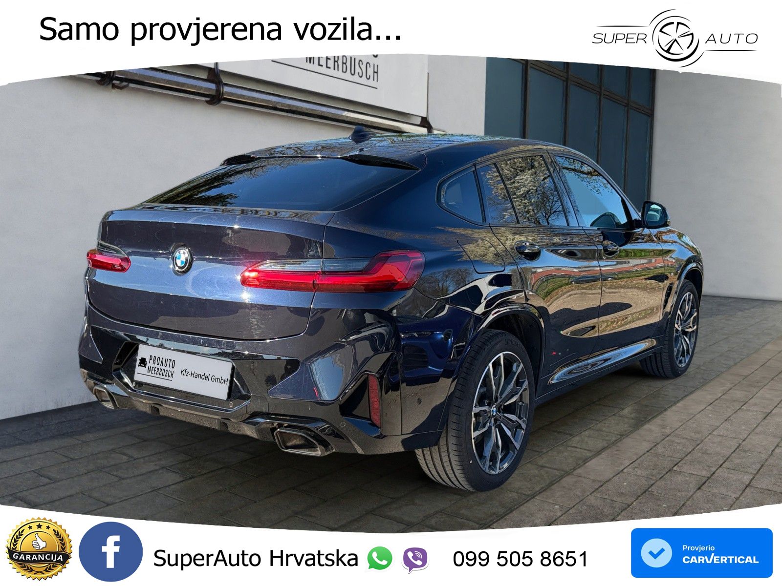 BMW X4 30d (286 KS) xDrive Steptronic M Sport LED+GR SJED+ACC
