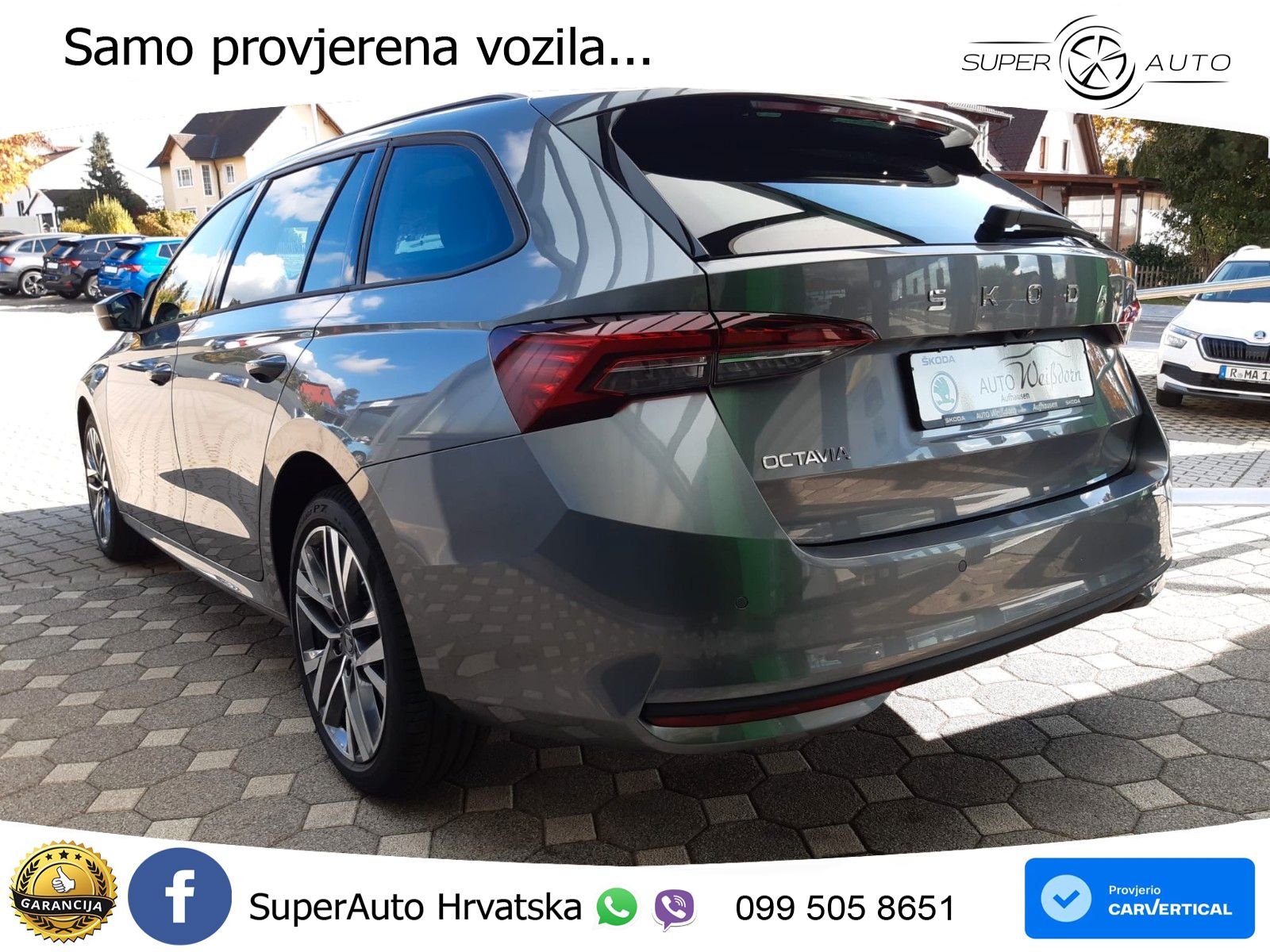 Škoda Octavia Combi 1.5 TSI (150 KS) DSG Selection LED+GR SJED+ACC