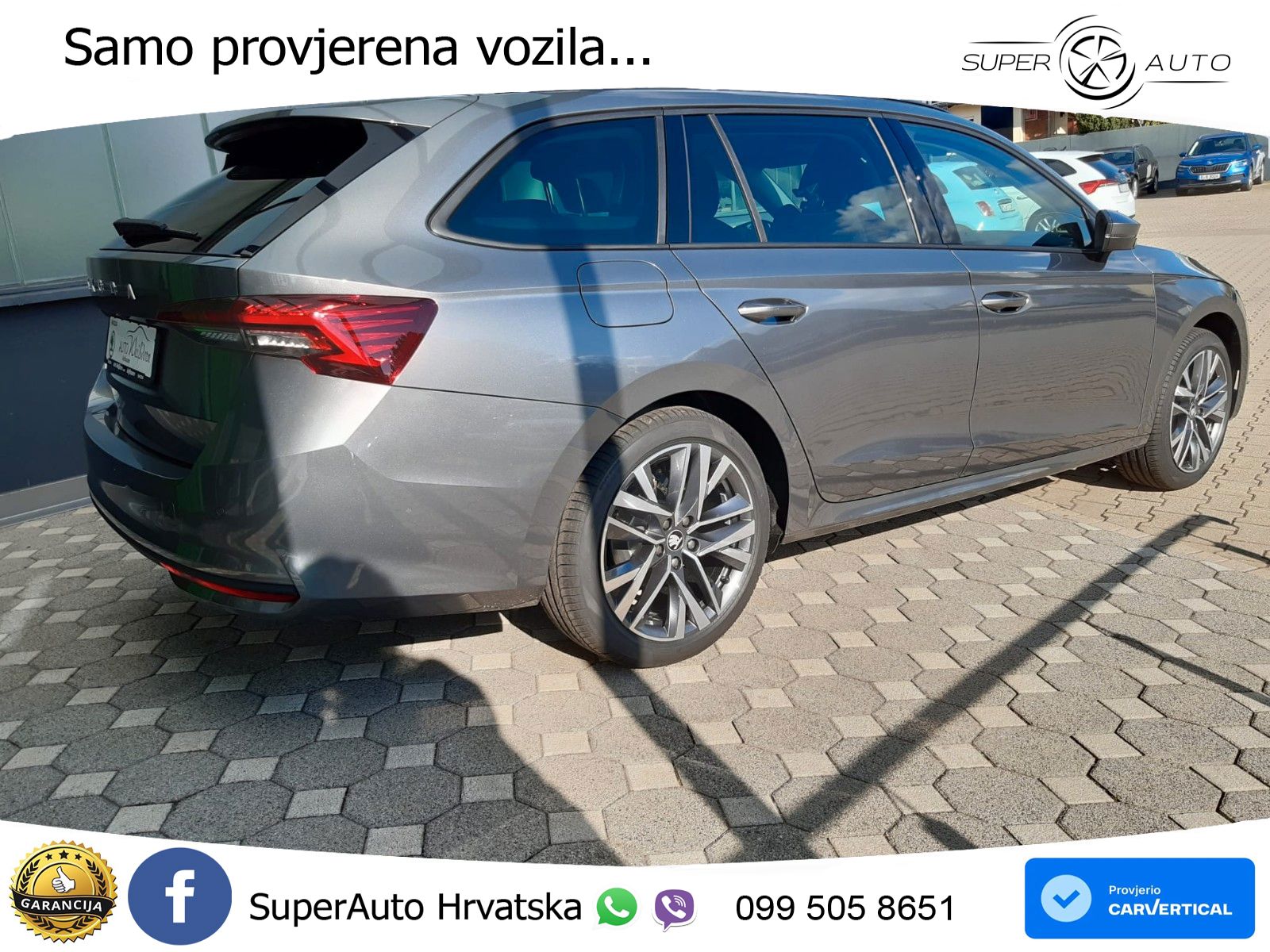Škoda Octavia Combi 1.5 TSI (150 KS) DSG Selection LED+GR SJED+ACC