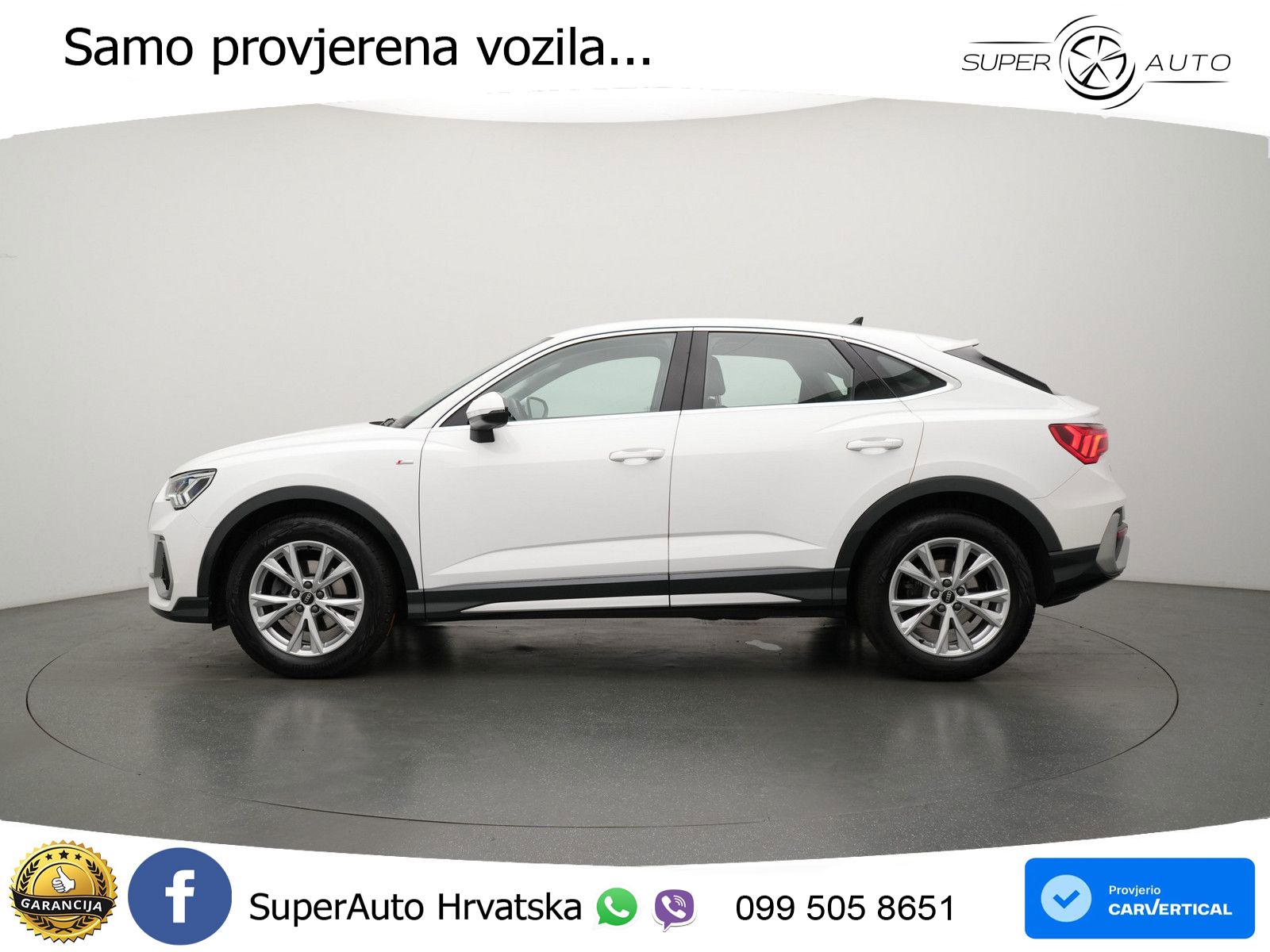 Audi Q3 Sportback 35 TDI (150 KS) S tronic S line