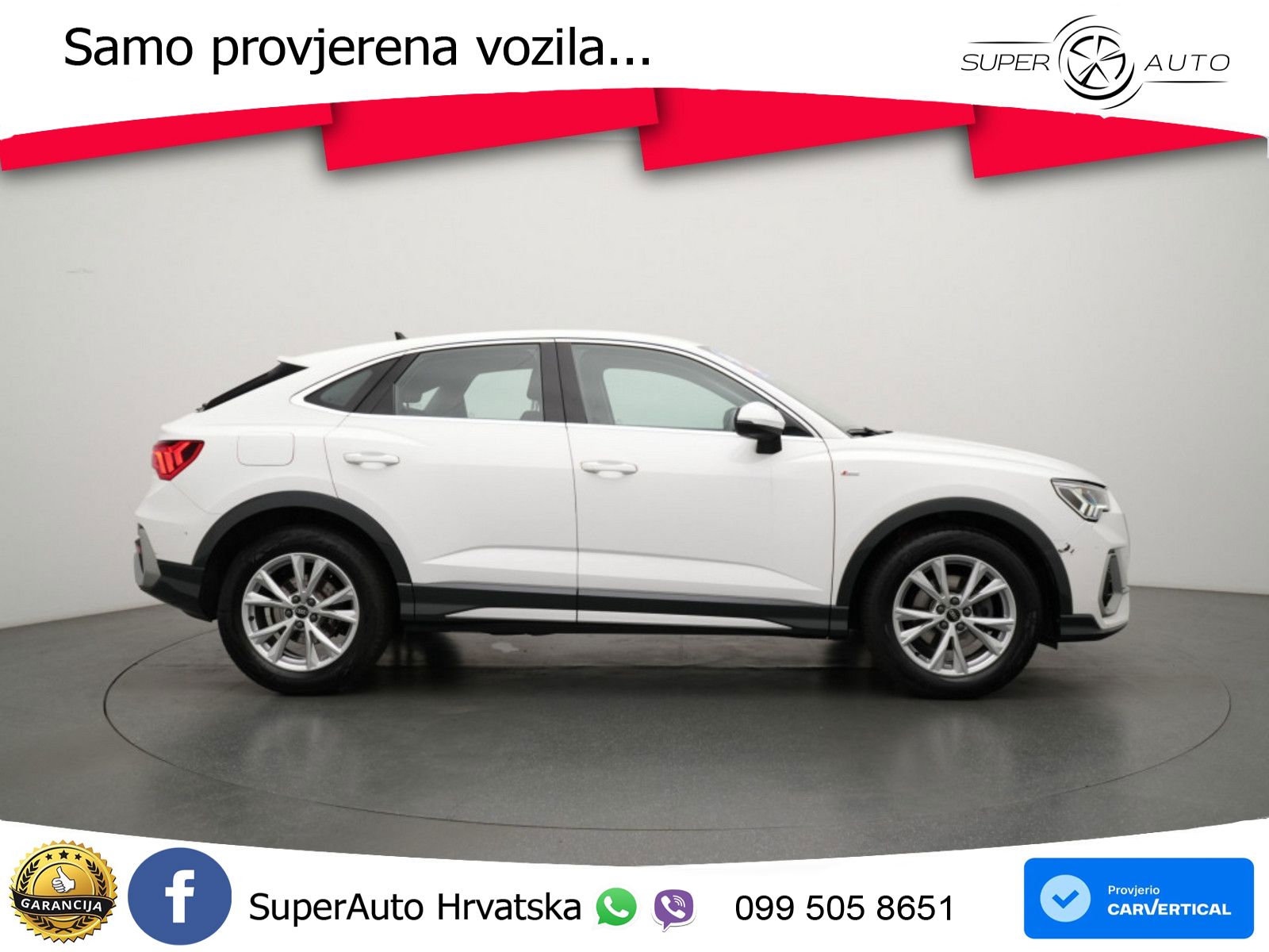 Audi Q3 Sportback 35 TDI (150 KS) S tronic S line