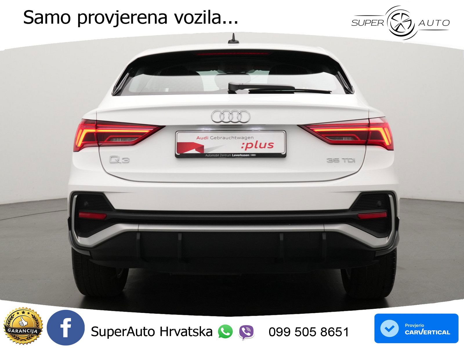 Audi Q3 Sportback 35 TDI (150 KS) S tronic S line