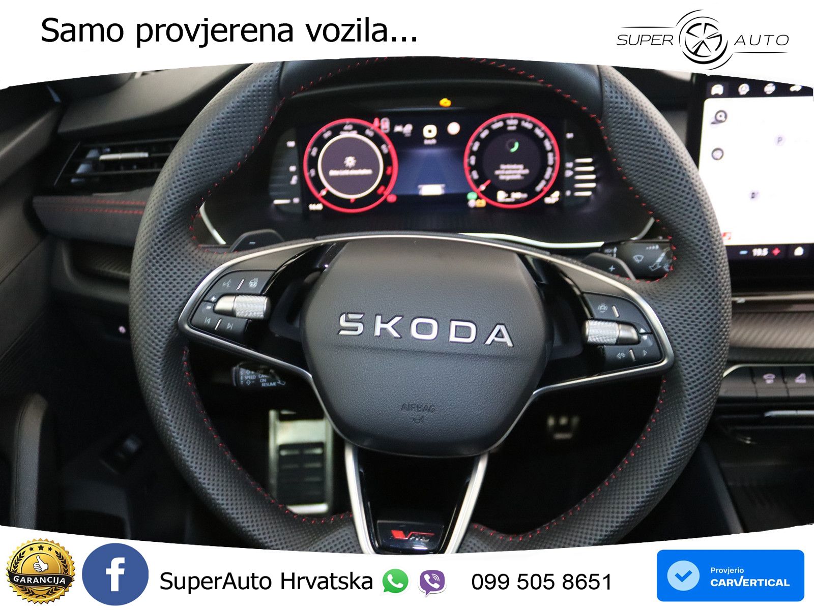 Škoda Octavia Combi RS 2.0 TSI (265 KS) DSG LED+GR SJED+ACC