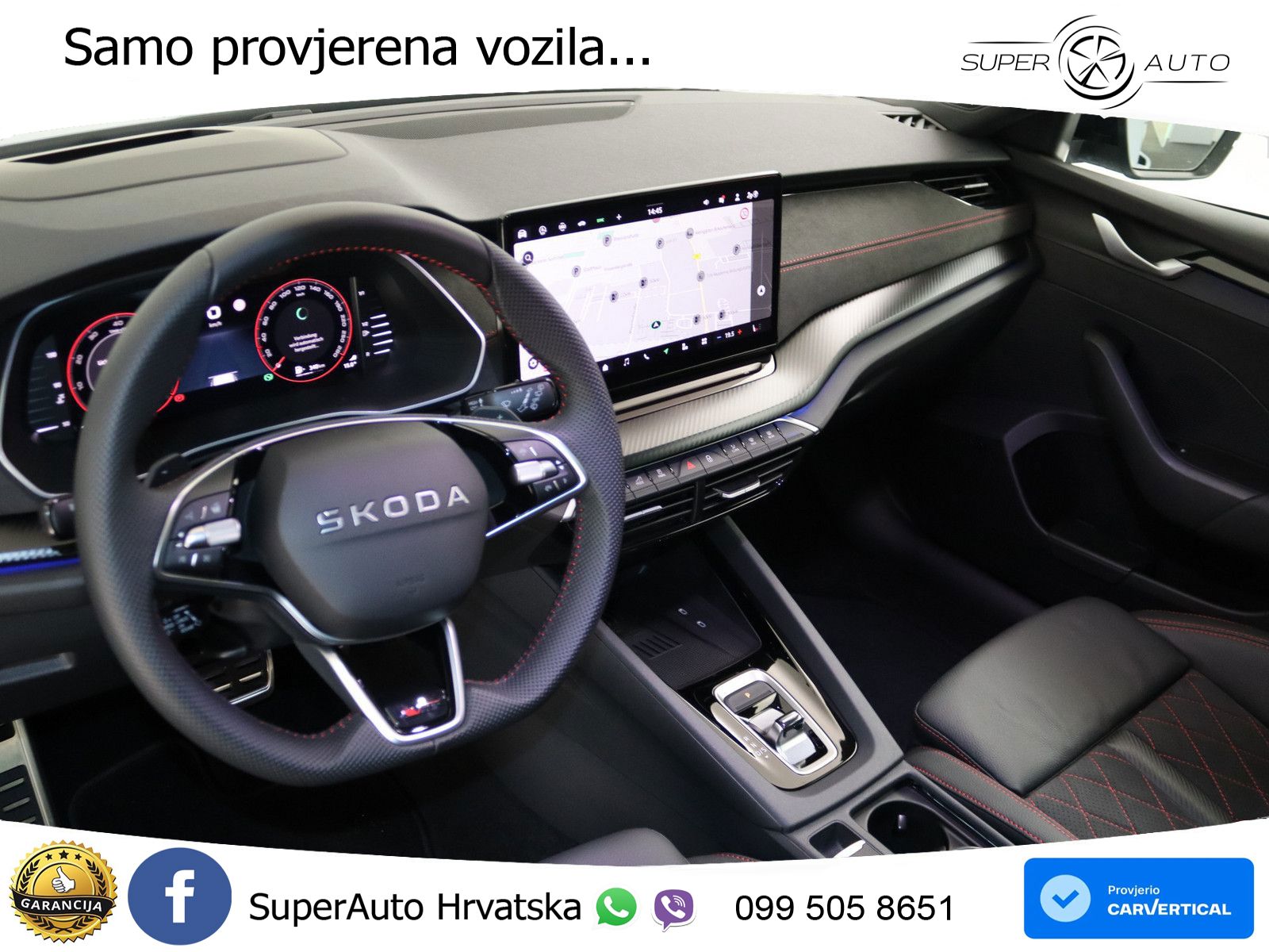 Škoda Octavia Combi RS 2.0 TSI (265 KS) DSG LED+GR SJED+ACC