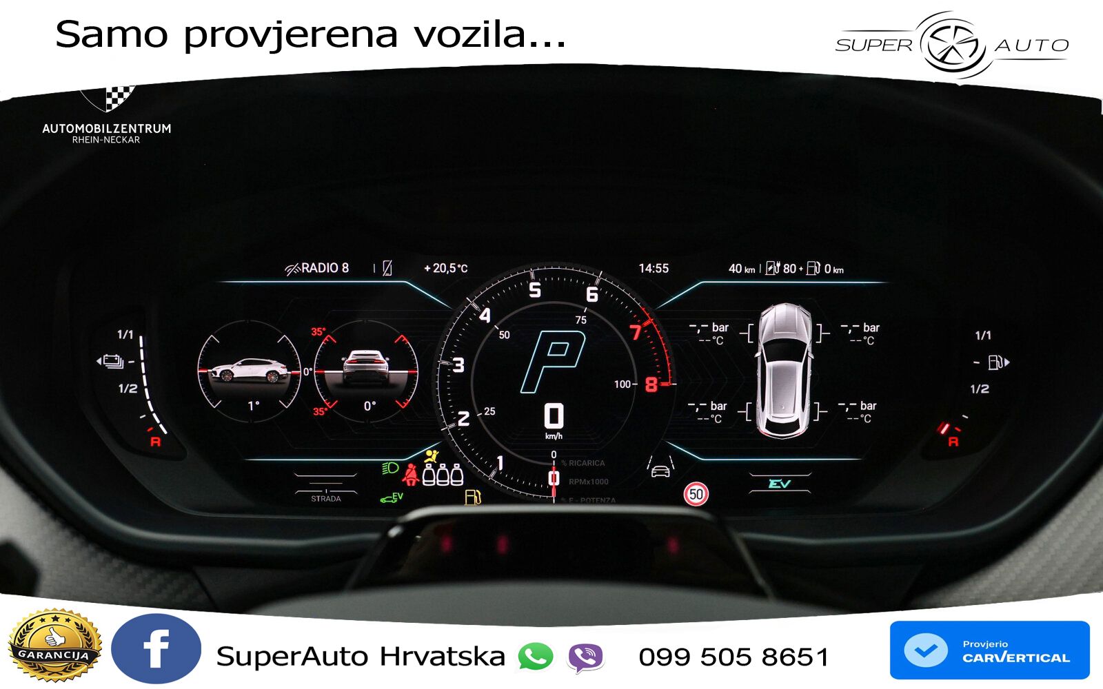 Lamborghini Urus SE 4.0 V8 (800 KS) 4WD Automatic LED+GR SJED+ACC