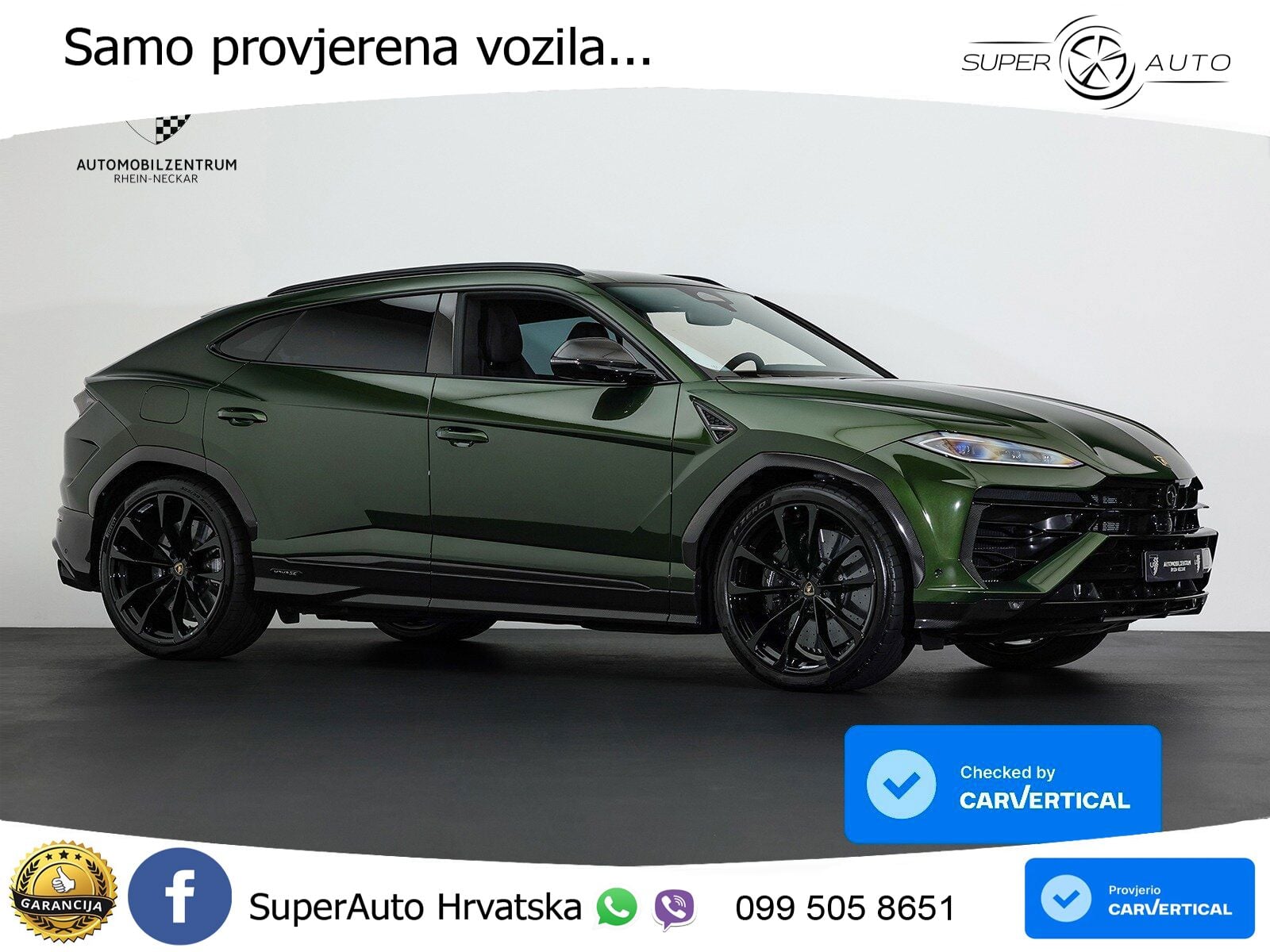 Lamborghini Urus SE 4.0 V8 (800 KS) 4WD Automatic LED+GR SJED+ACC