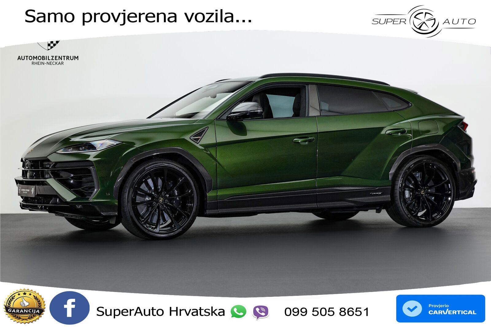 Lamborghini Urus SE 4.0 V8 (800 KS) 4WD Automatic LED+GR SJED+ACC