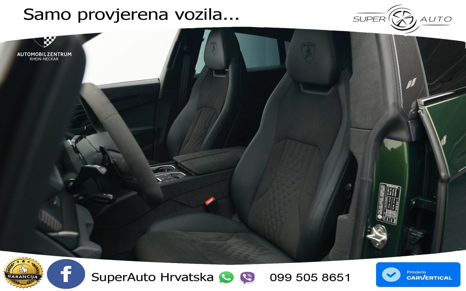 Lamborghini Urus SE 4.0 V8 (800 KS) 4WD Automatic LED+GR SJED+ACC