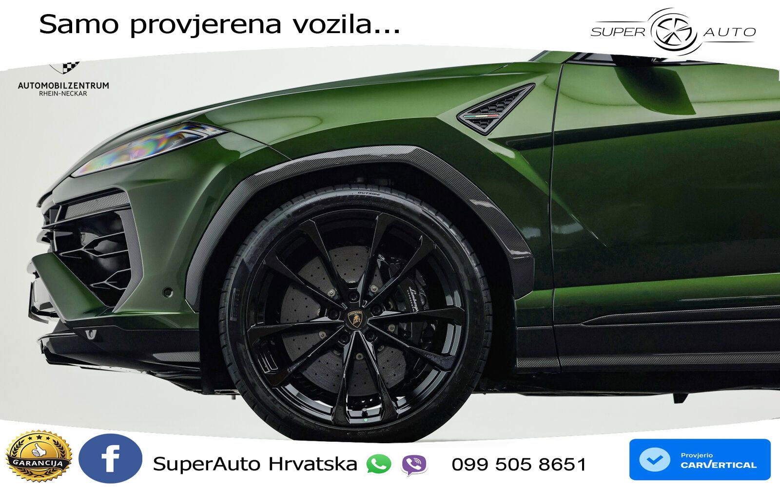 Lamborghini Urus SE 4.0 V8 (800 KS) 4WD Automatic LED+GR SJED+ACC