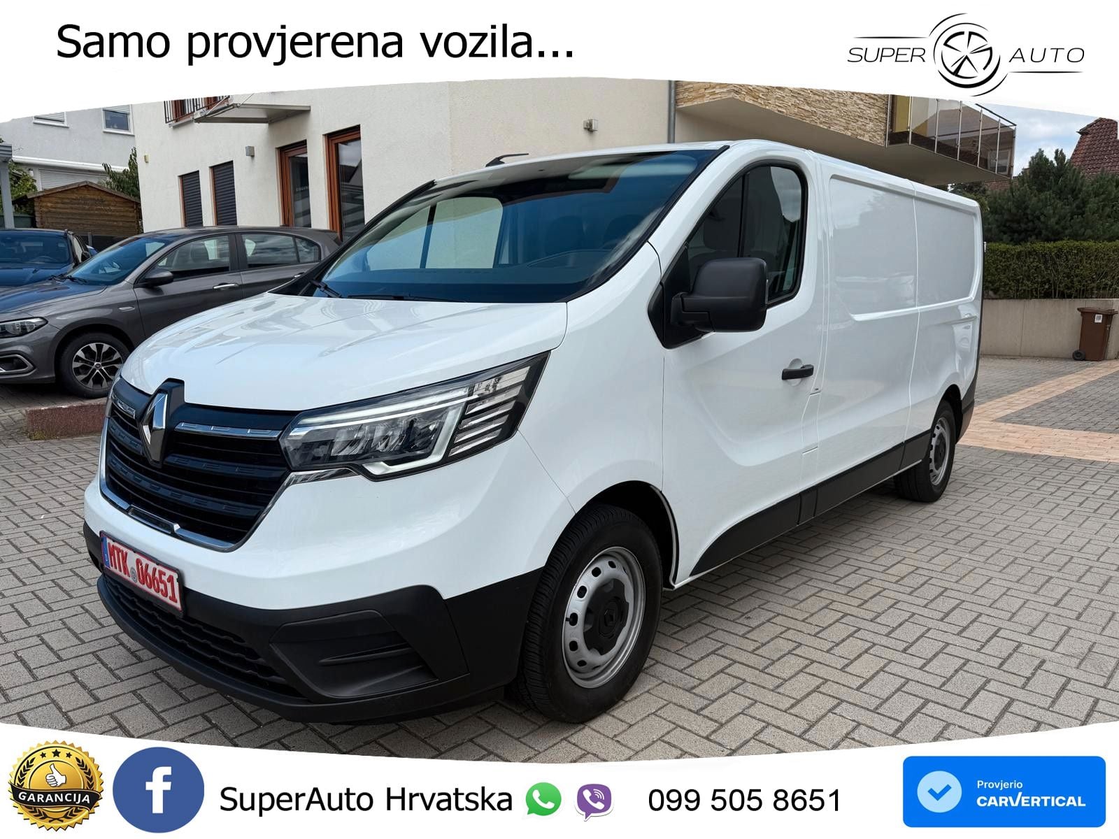 Renault Trafic Kasten L2H1 3,0t Komfort 110 KS