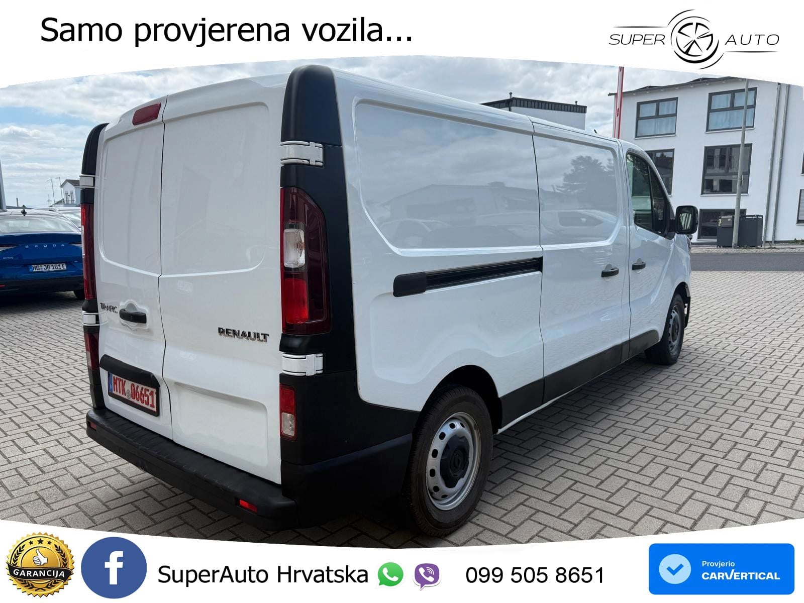 Renault Trafic Kasten L2H1 3,0t Komfort 110 KS