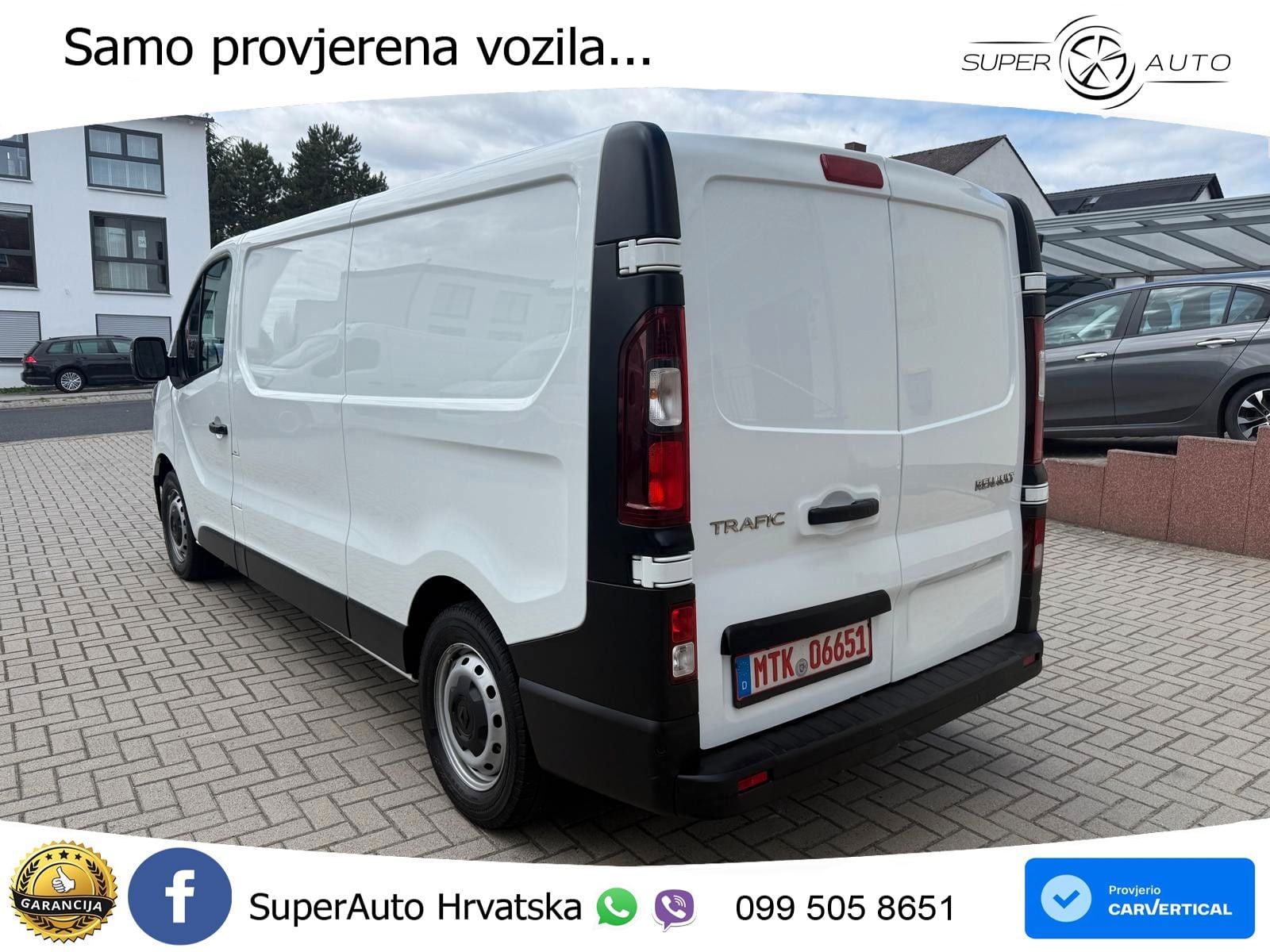 Renault Trafic Kasten L2H1 3,0t Komfort 110 KS