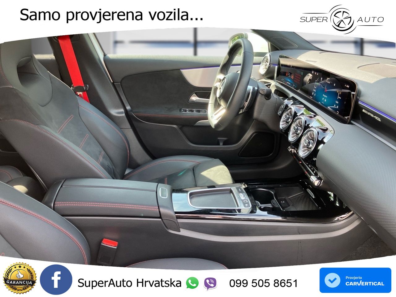 Mercedes-Benz AMG A 35 4MATIC AMG SPEEDSHIFT DCT LED+GR SJED+ACC