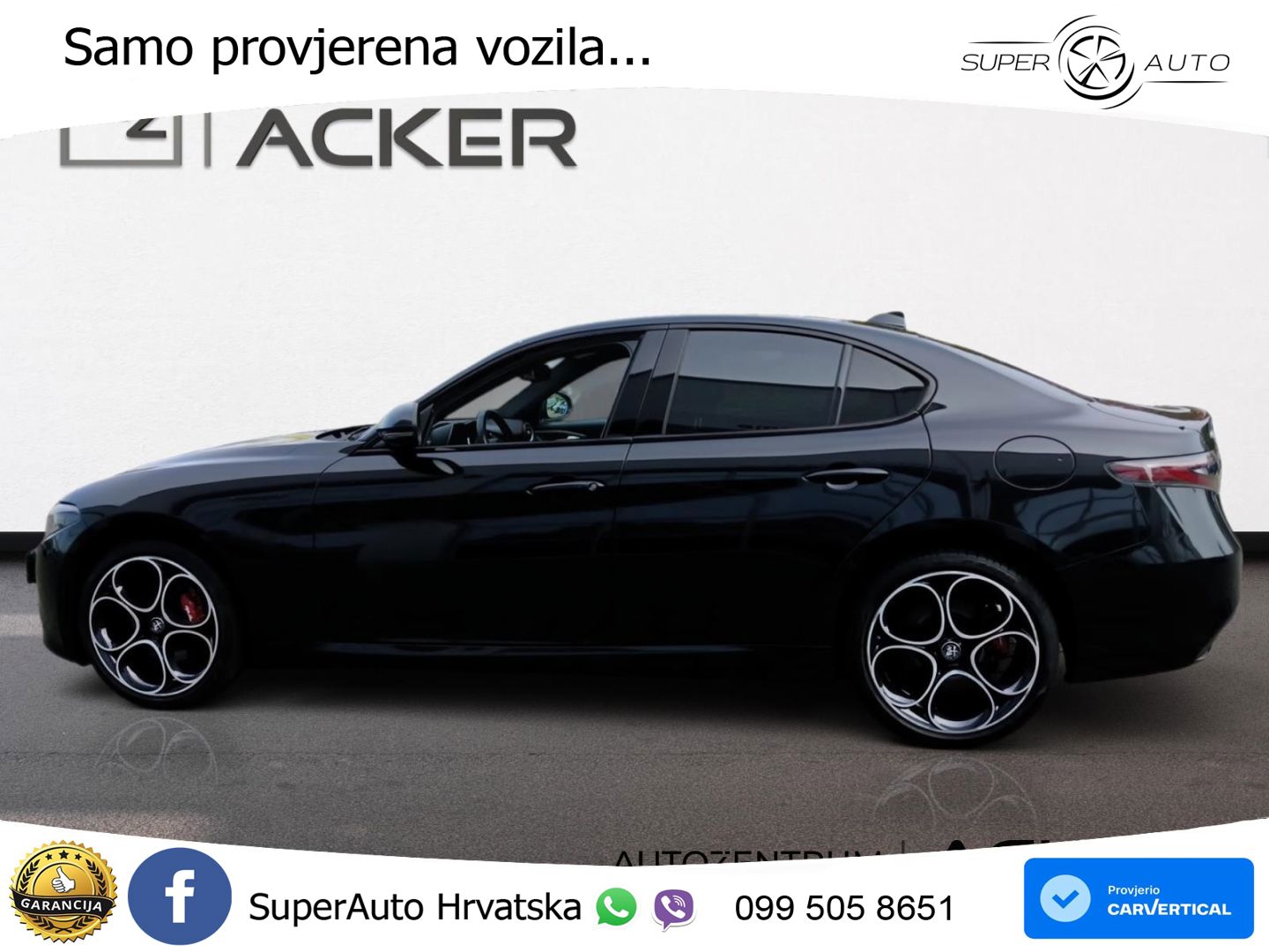 Alfa Romeo Giulia 2.0 Turbo (280 KS) AWD Automatic