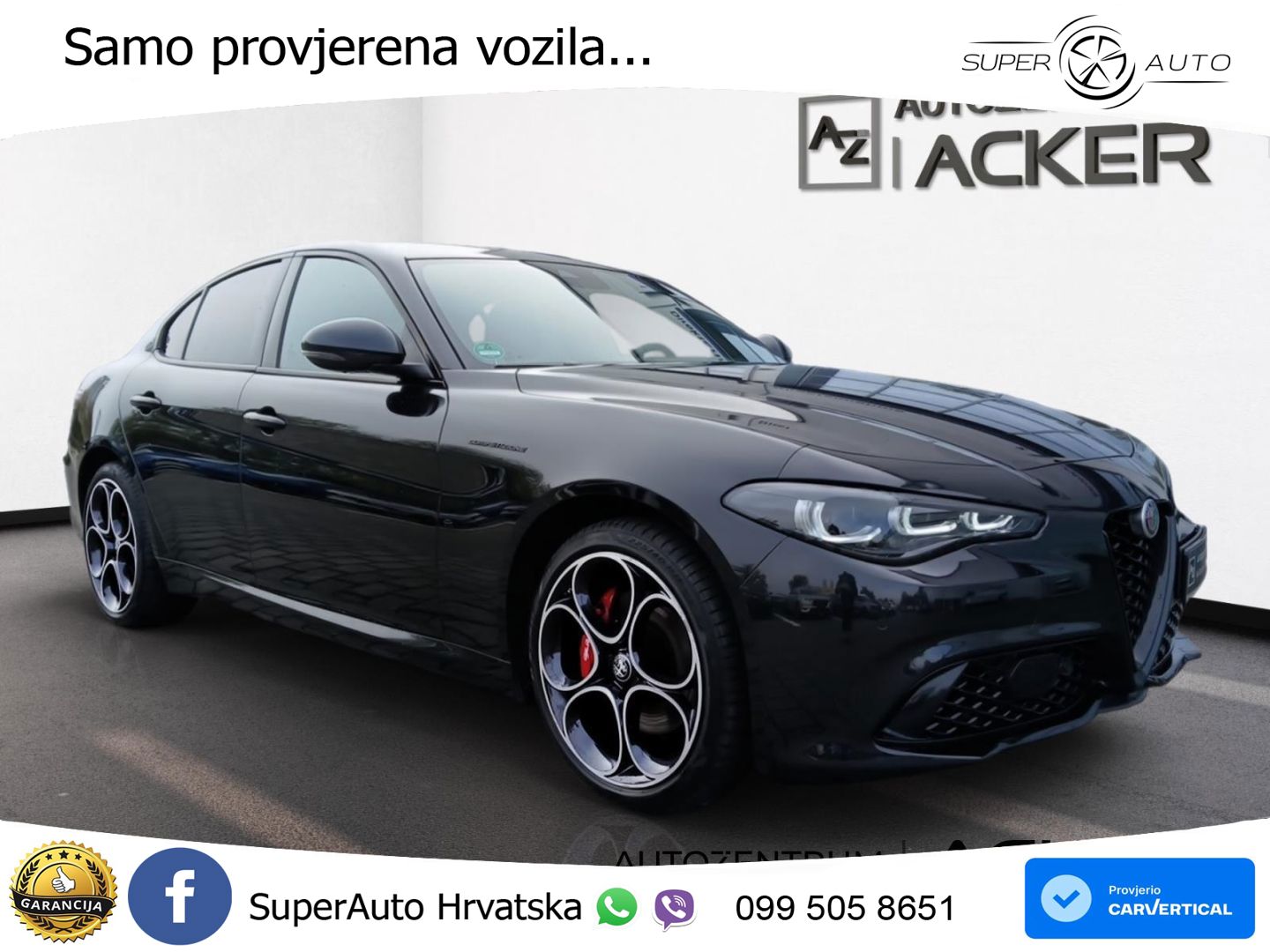 Alfa Romeo Giulia 2.0 Turbo (280 KS) AWD Automatic