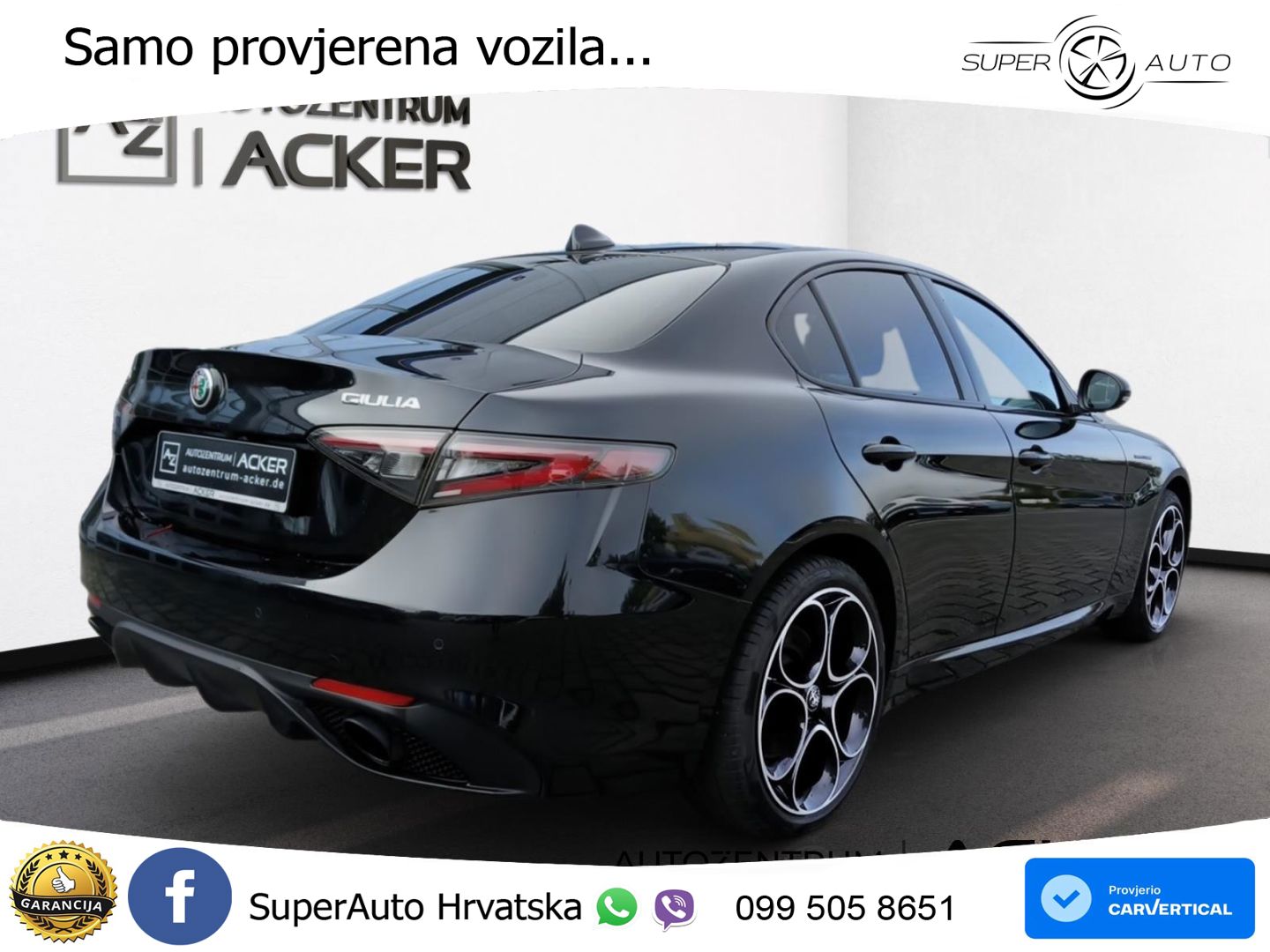 Alfa Romeo Giulia 2.0 Turbo (280 KS) AWD Automatic