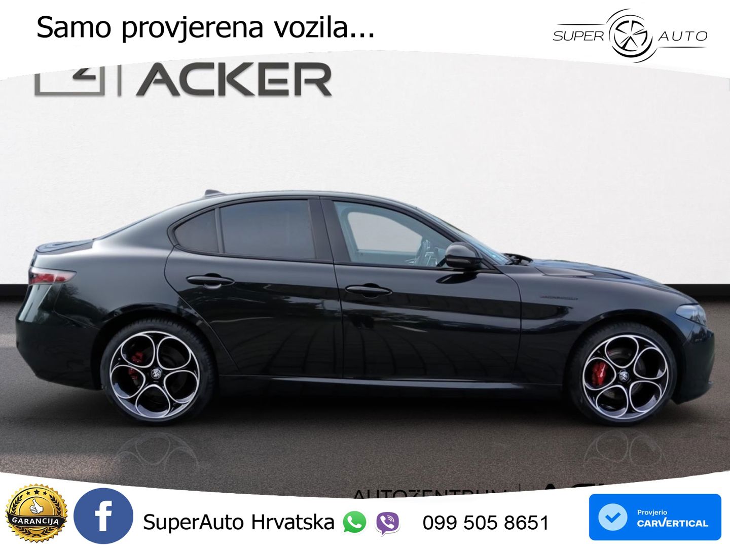 Alfa Romeo Giulia 2.0 Turbo (280 KS) AWD Automatic