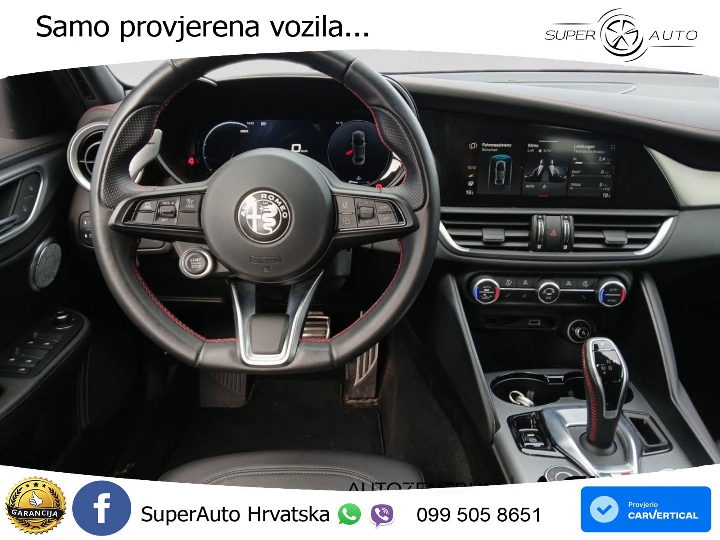Alfa Romeo Giulia 2.0 Turbo (280 KS) AWD Automatic