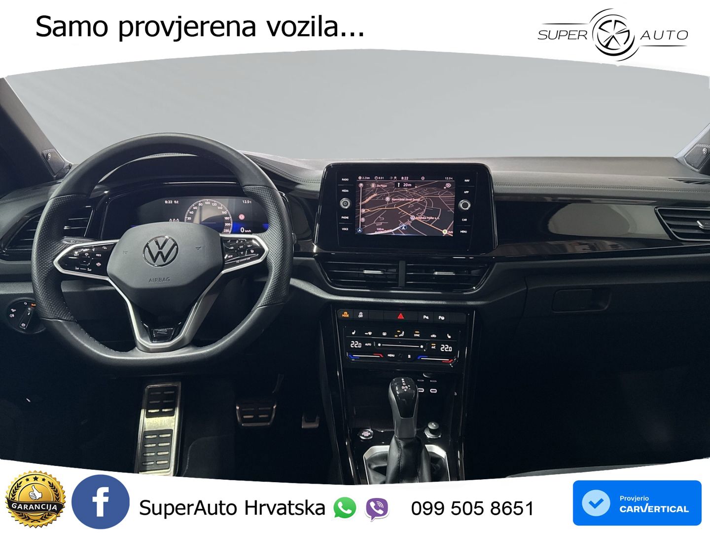 Volkswagen T-Roc 1.5 TSI (150 KS) DSG R-Line LED+GR SJED+ACC