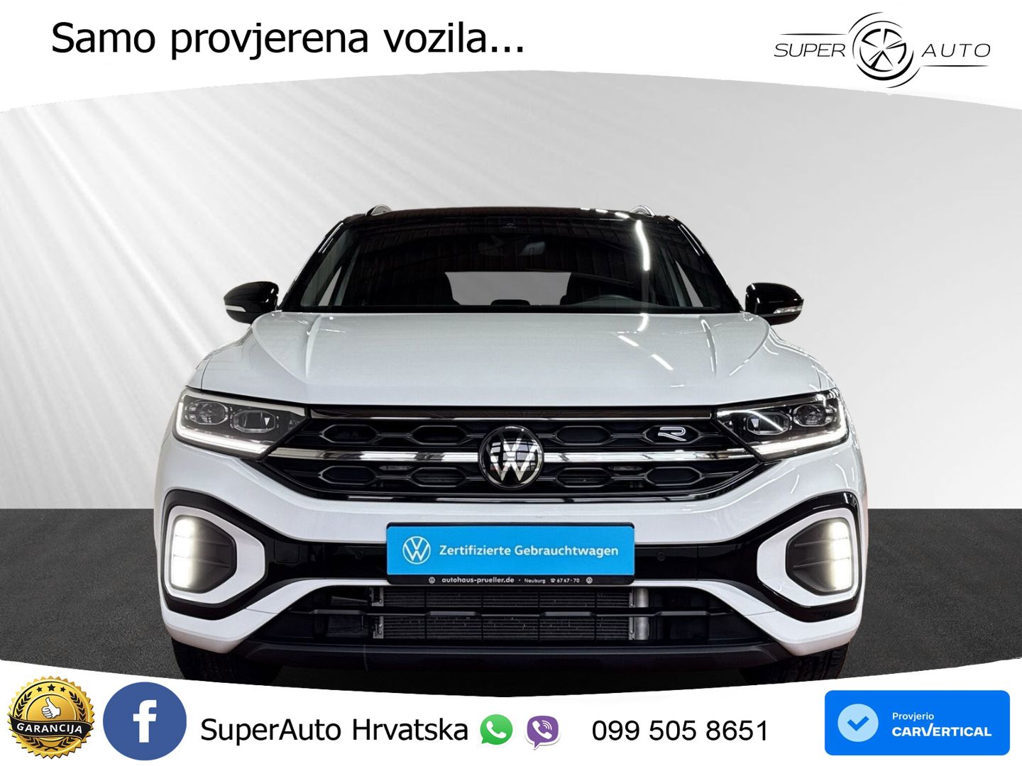 Volkswagen T-Roc 1.5 TSI (150 KS) DSG R-Line LED+GR SJED+ACC