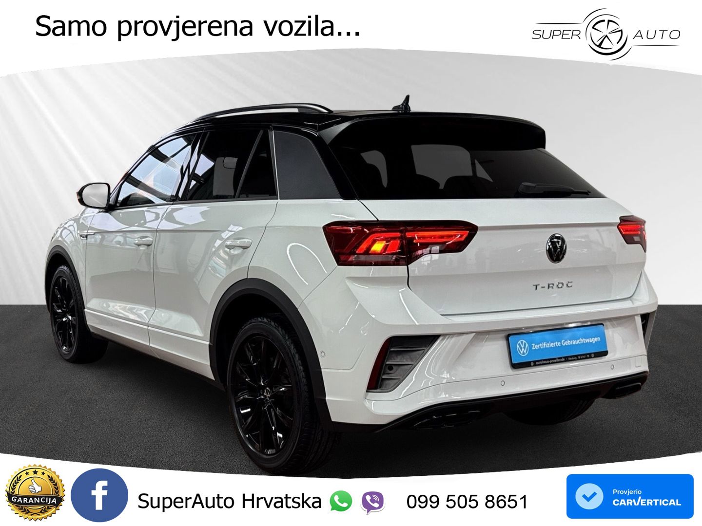 Volkswagen T-Roc 1.5 TSI (150 KS) DSG R-Line LED+GR SJED+ACC