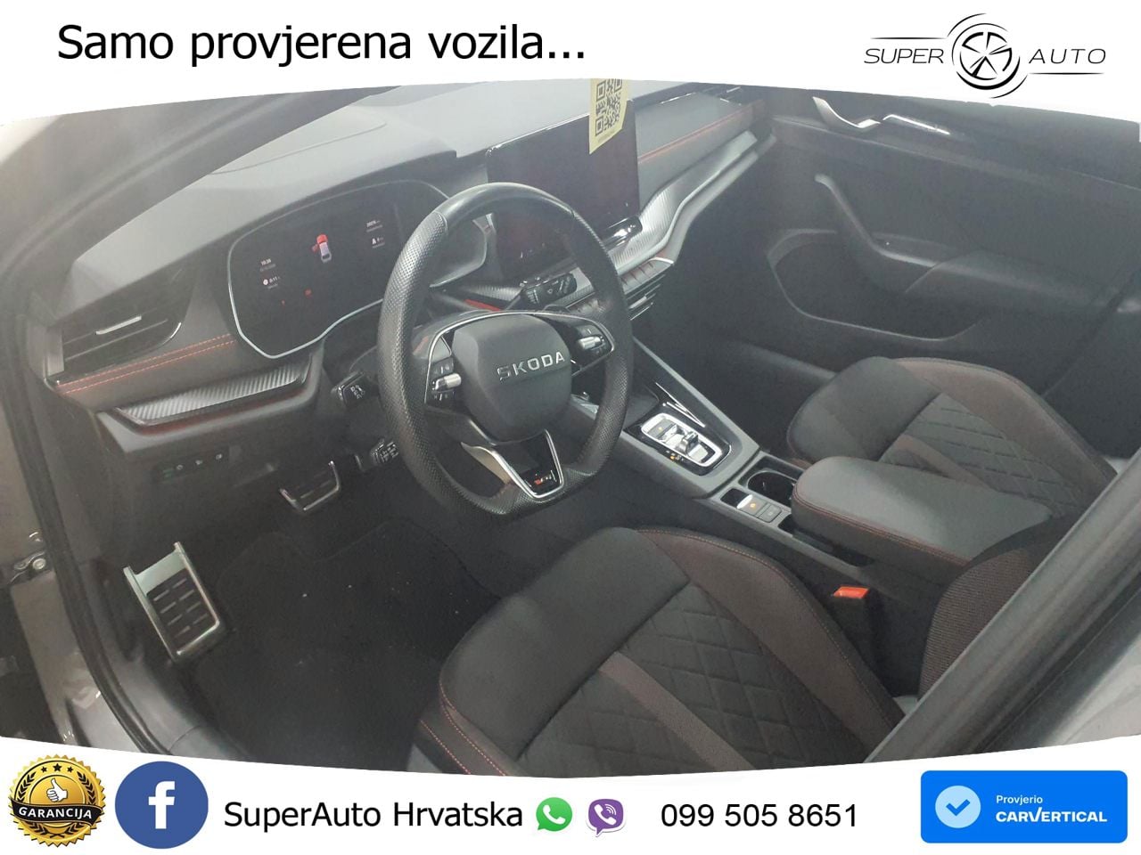 Škoda Octavia Combi RS 2.0 TSI (265 KS) DSG LED+GR SJED+ACC