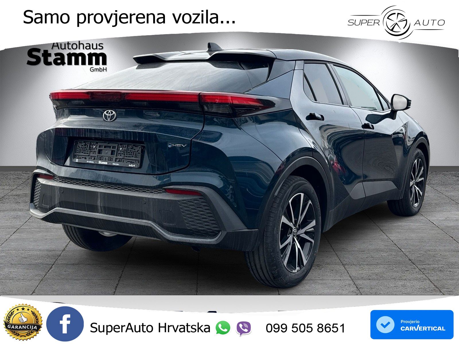 Toyota C-HR 1.8 (140 KS) Hybrid e-CVT LED+GR SJED+ACC