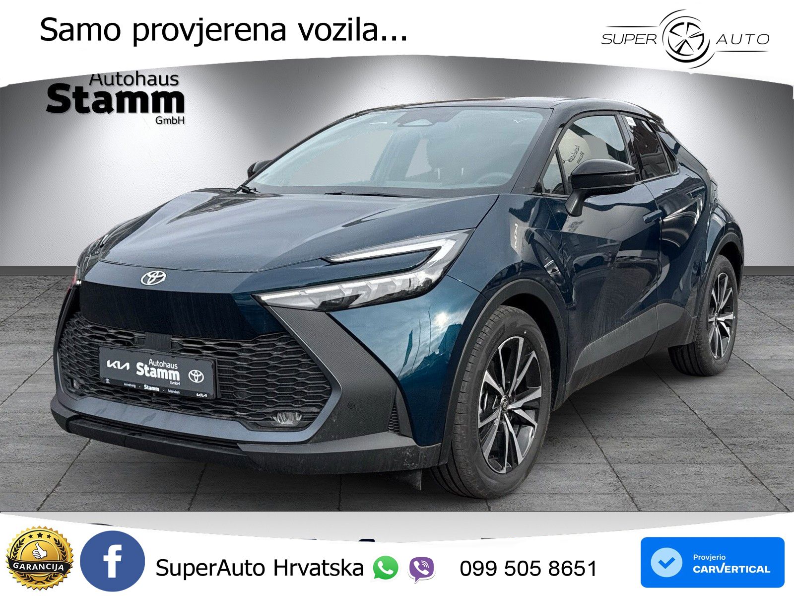 Toyota C-HR 1.8 (140 KS) Hybrid e-CVT LED+GR SJED+ACC