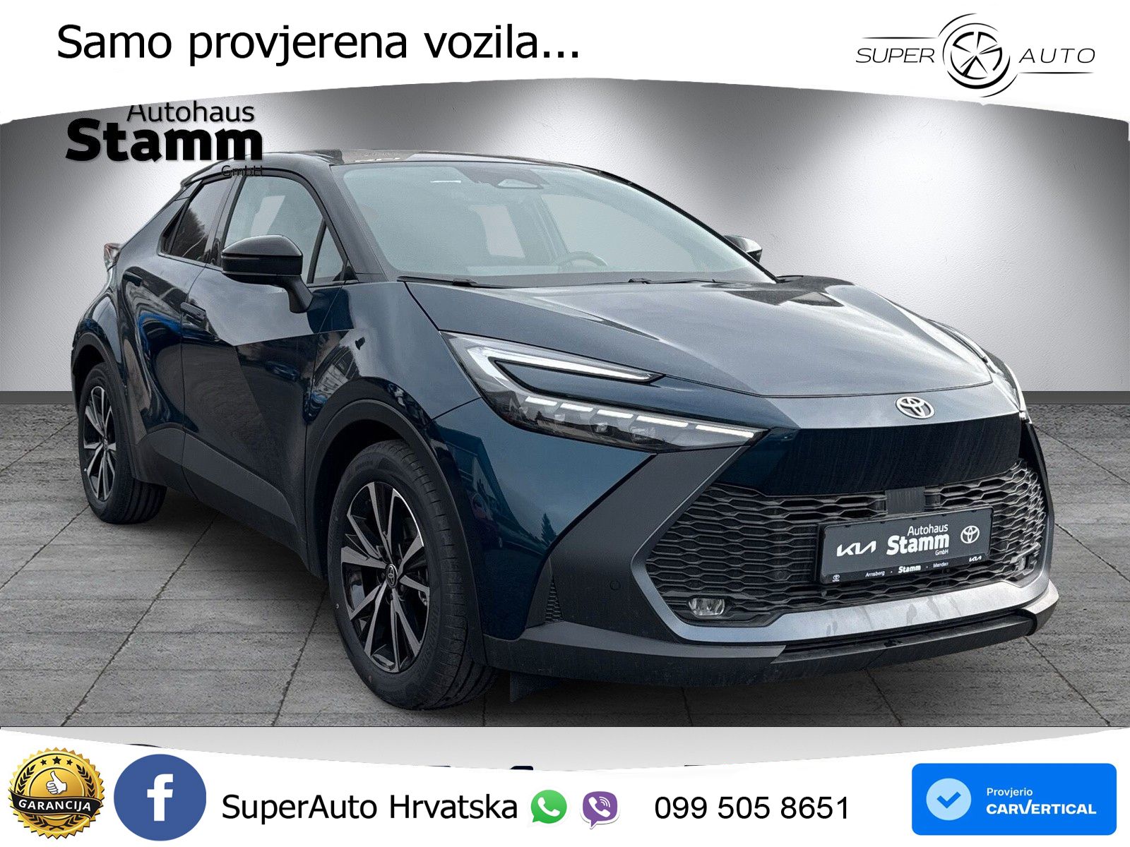 Toyota C-HR 1.8 (140 KS) Hybrid e-CVT LED+GR SJED+ACC