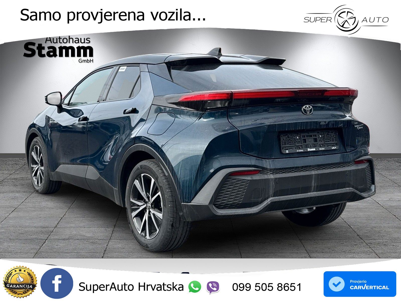 Toyota C-HR 1.8 (140 KS) Hybrid e-CVT LED+GR SJED+ACC