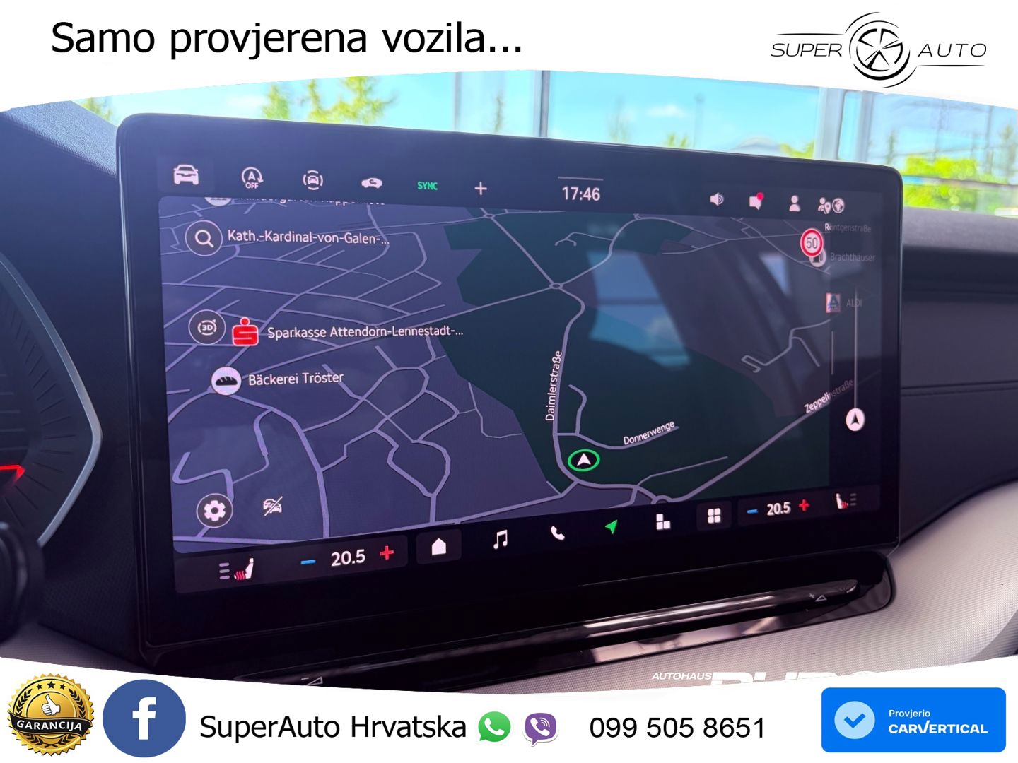 Škoda Octavia Combi 1.5 TSI (150 KS) DSG Selection LED+GR SJED+ACC