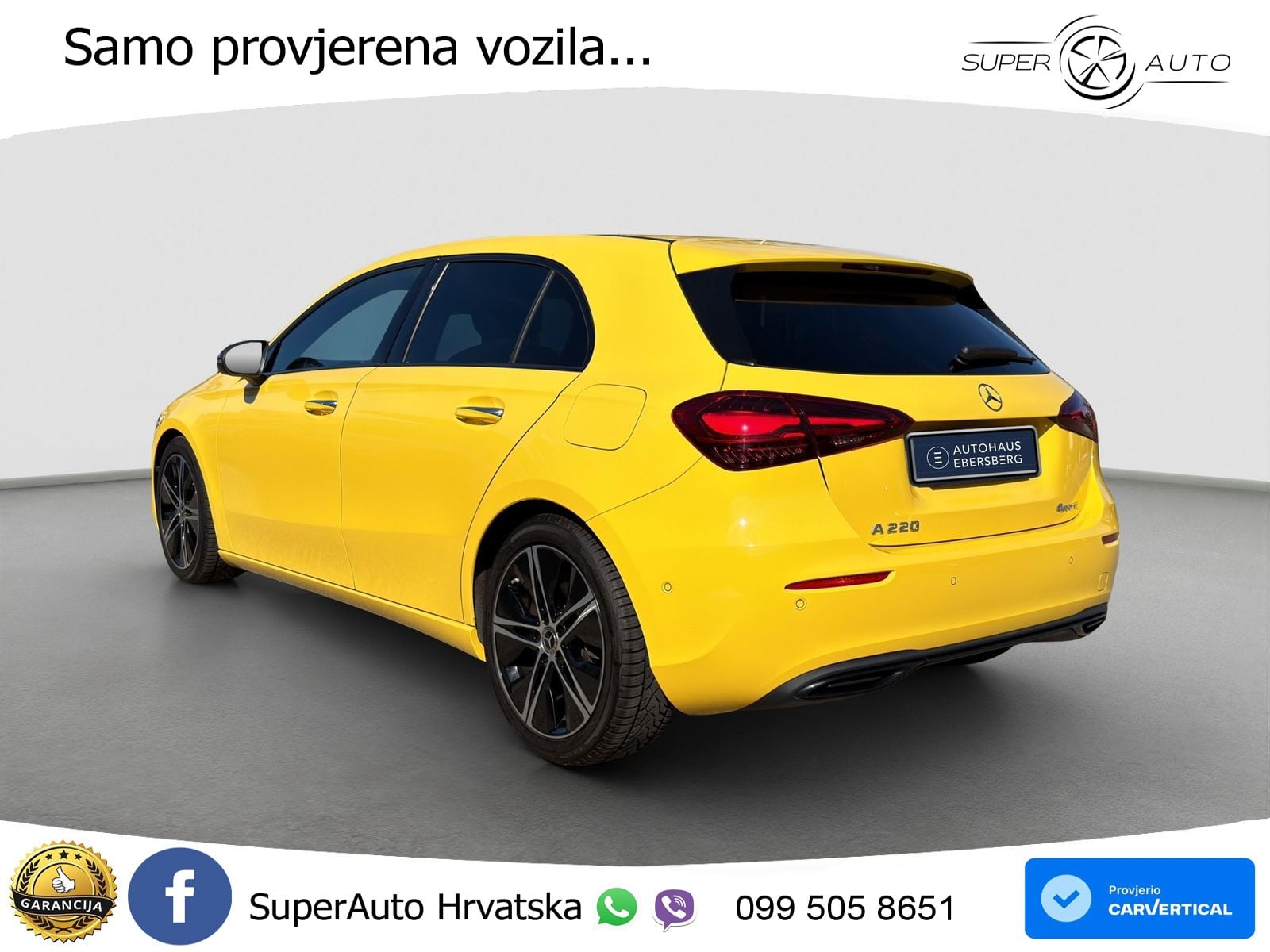 Mercedes-Benz A 220 4MATIC 8G-DCT LED+GR SJED+ACC