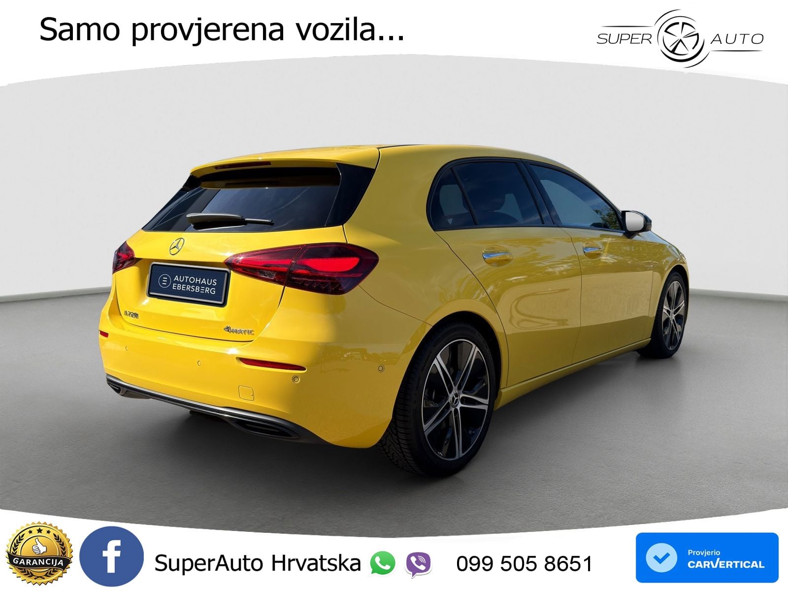 Mercedes-Benz A 220 4MATIC 8G-DCT LED+GR SJED+ACC