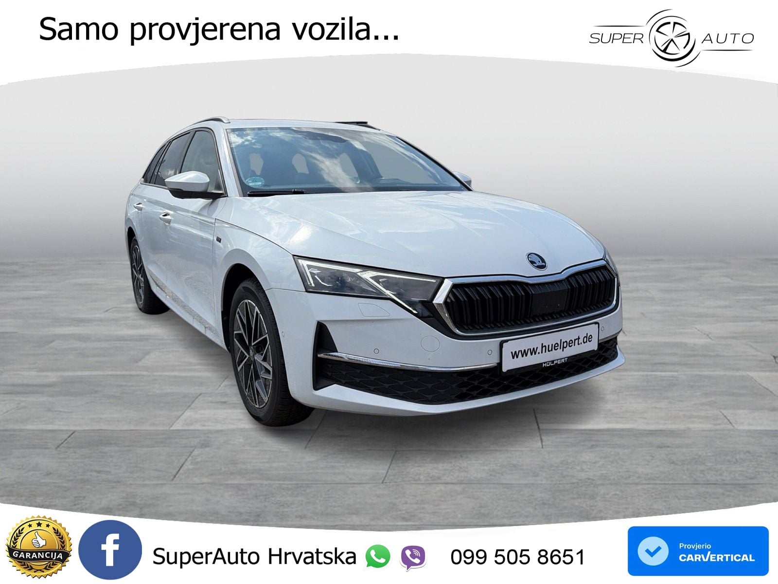 Škoda Octavia Combi 2.0 TDI (150 KS) DSG LED+GR SJED+ACC