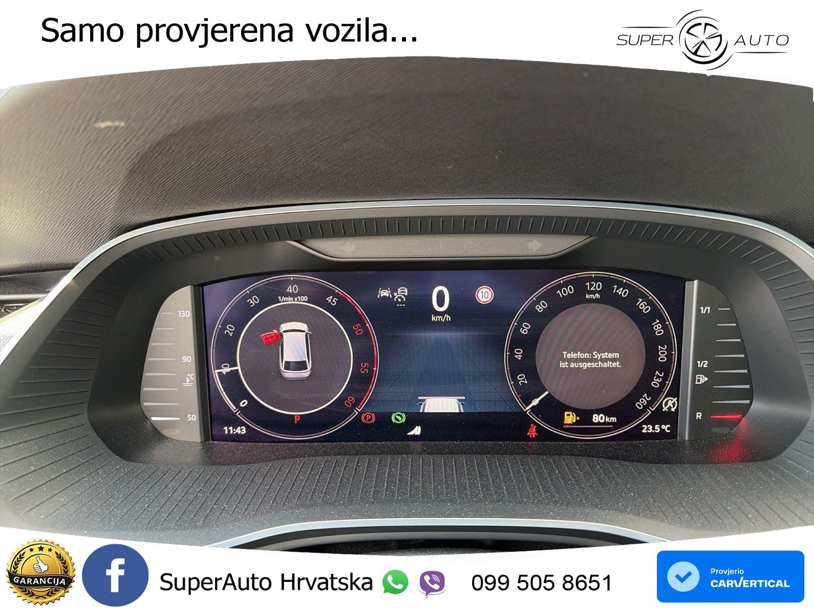 Škoda Octavia Combi 2.0 TDI (150 KS) DSG LED+GR SJED+ACC