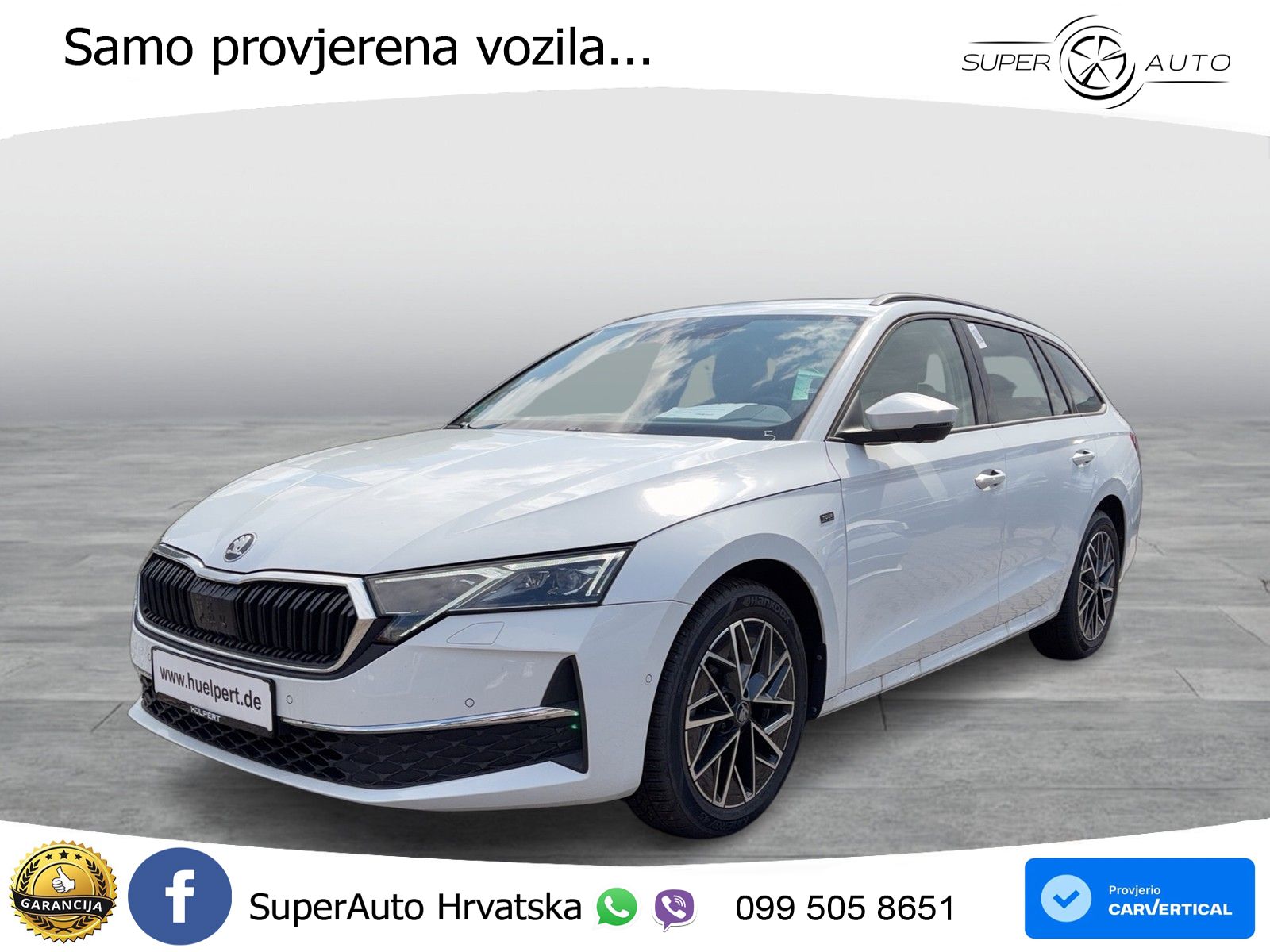 Škoda Octavia Combi 2.0 TDI (150 KS) DSG LED+GR SJED+ACC