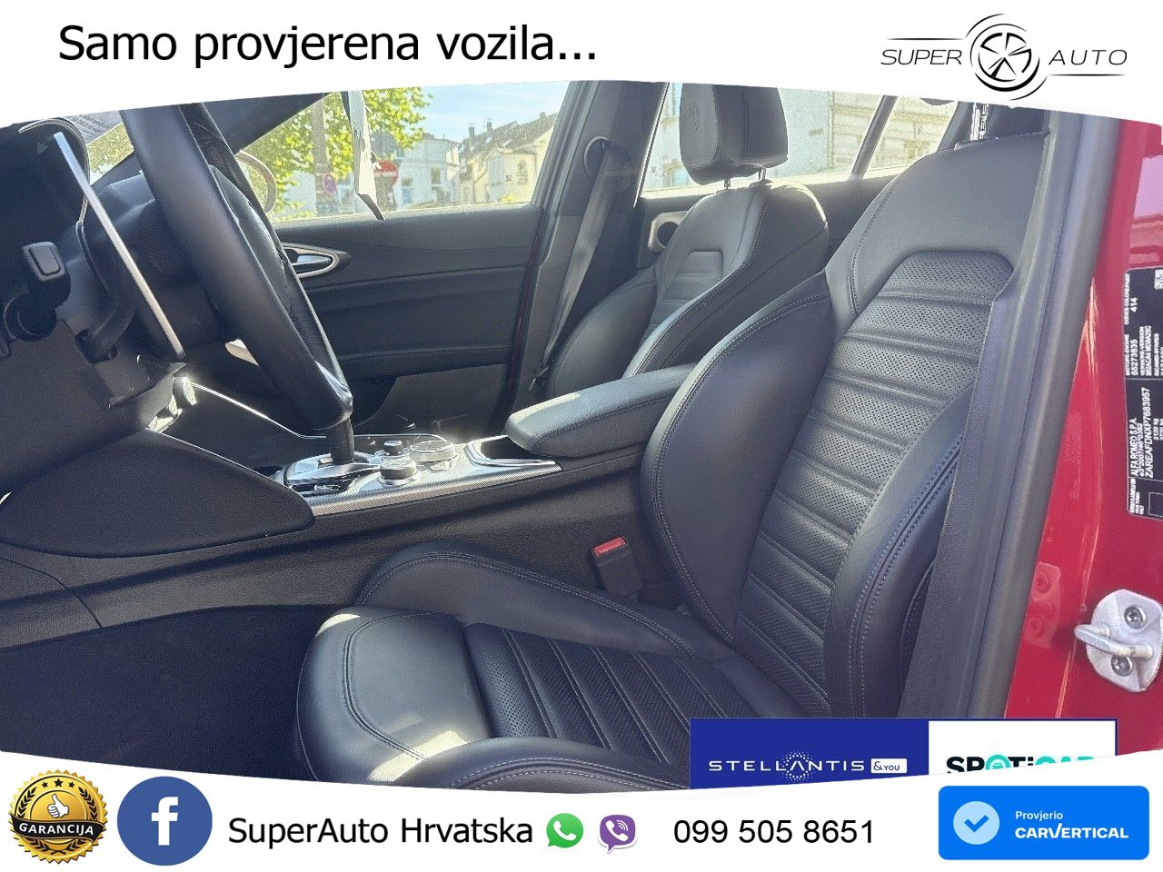 Alfa Romeo Giulia 2.0 Turbo (280 KS) AWD Automatic LED+GR SJED+ACC