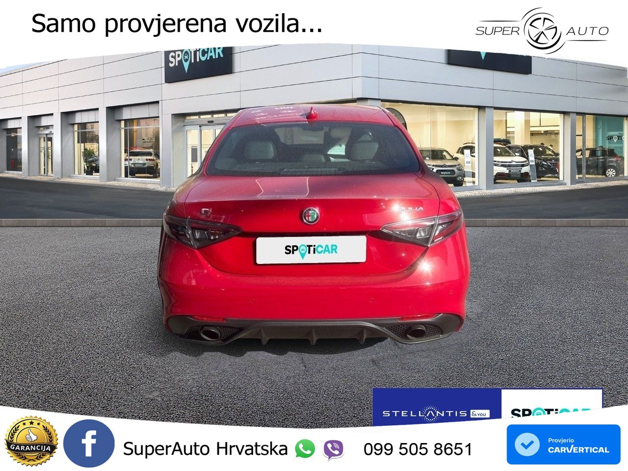 Alfa Romeo Giulia 2.0 Turbo (280 KS) AWD Automatic LED+GR SJED+ACC