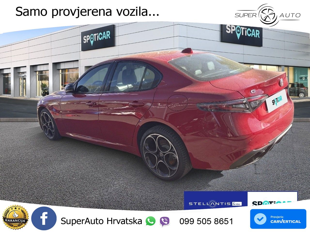 Alfa Romeo Giulia 2.0 Turbo (280 KS) AWD Automatic LED+GR SJED+ACC