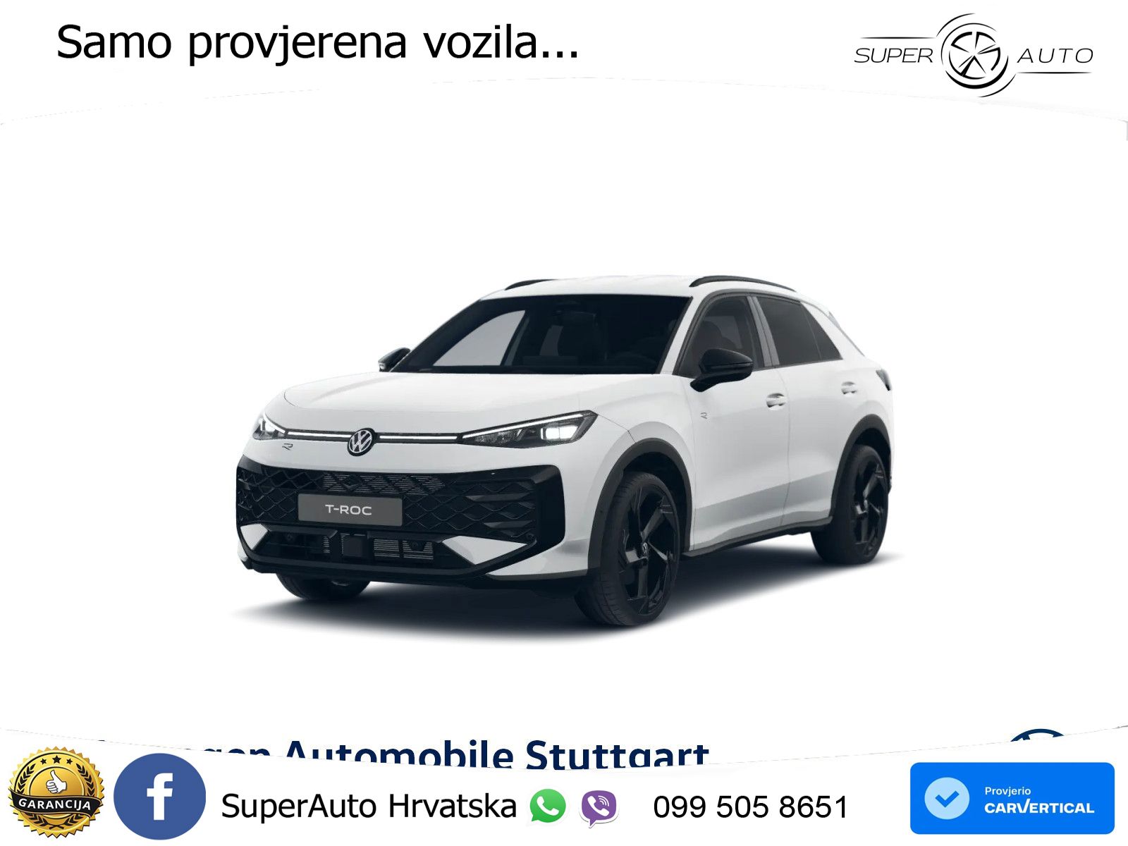 Volkswagen T-Roc 1.5 eTSI (150 KS)  DSG R-Line LED+GR SJED+ACC