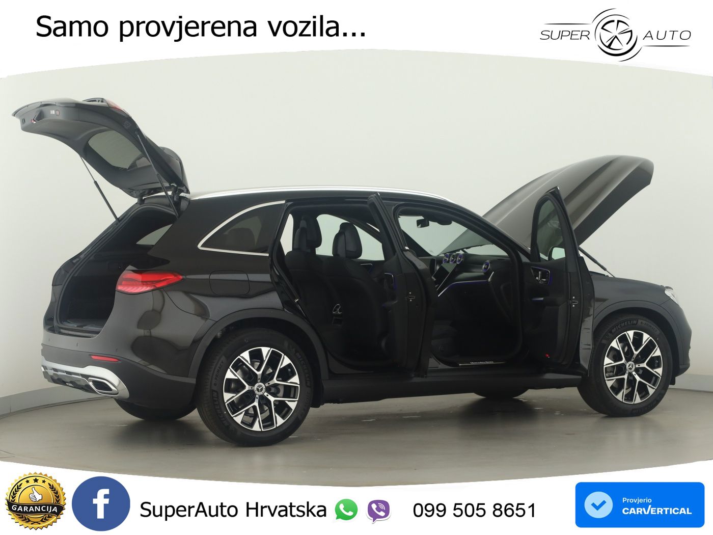 Mercedes GLC 220d (197 KS) 4MATIC 9G-TRONIC LED+GR SJED+ACC