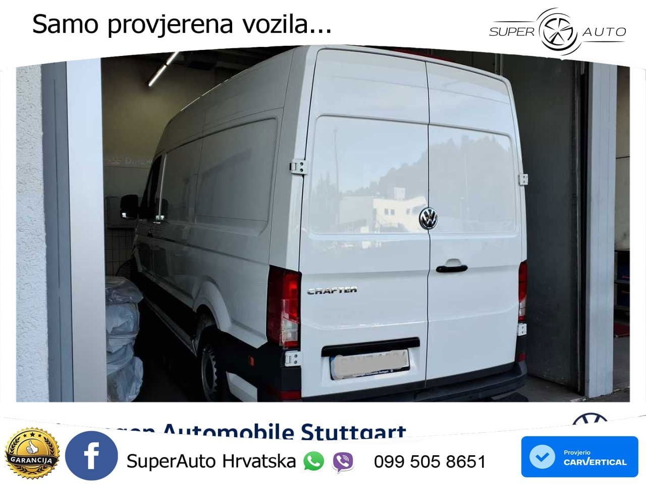 Volkswagen Crafter Kasten 35 L2 H2 2.0 TDI Euro 6d ISC FCM 140 KS