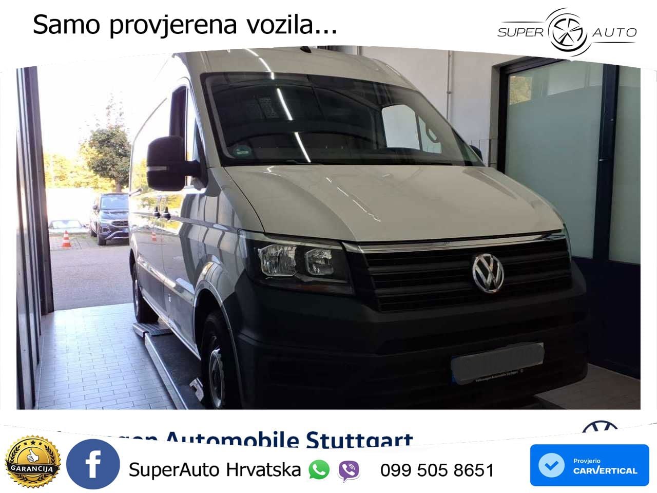Volkswagen Crafter Kasten 35 L2 H2 2.0 TDI Euro 6d ISC FCM 140 KS