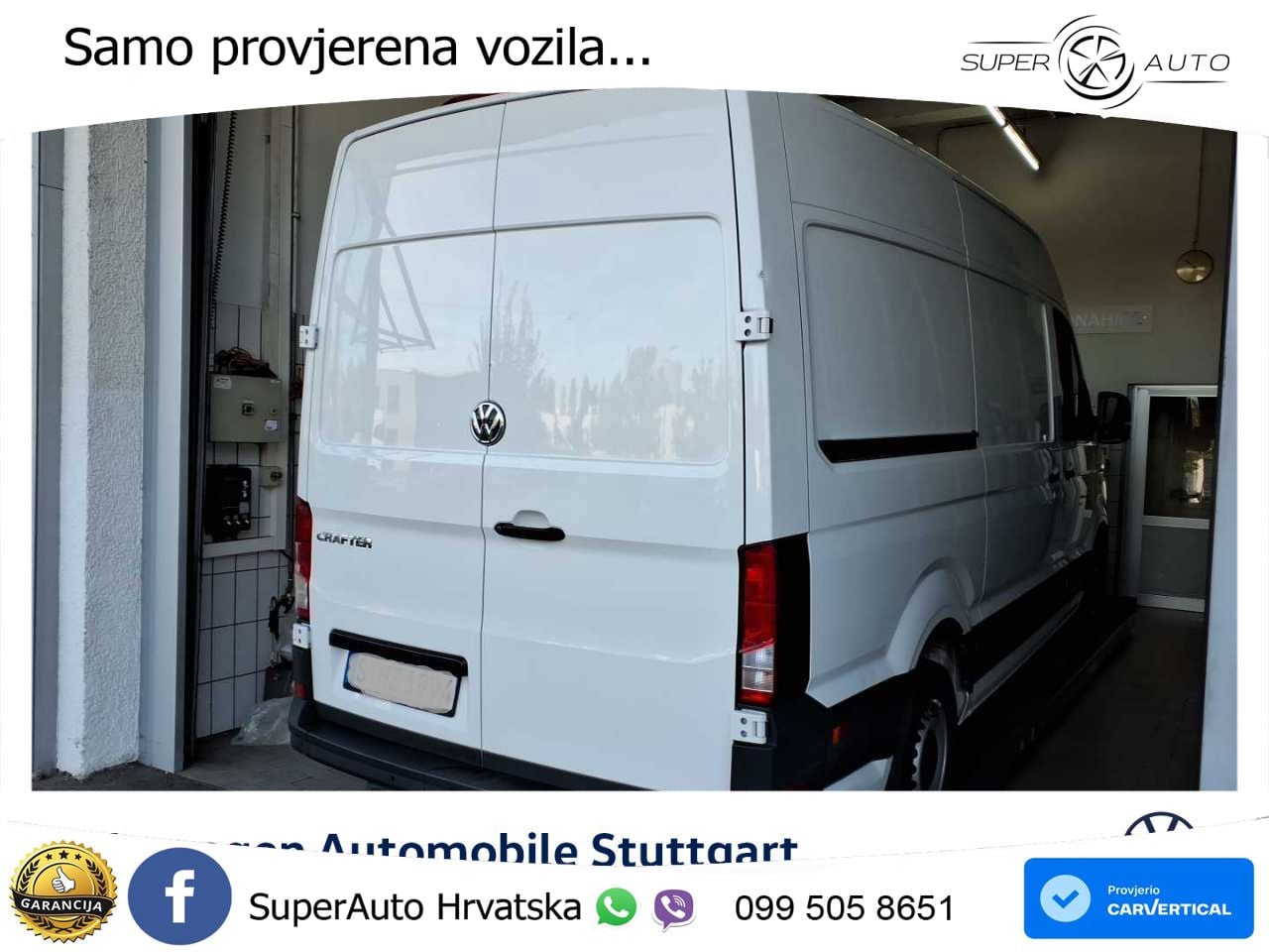 Volkswagen Crafter Kasten 35 L2 H2 2.0 TDI Euro 6d ISC FCM 140 KS