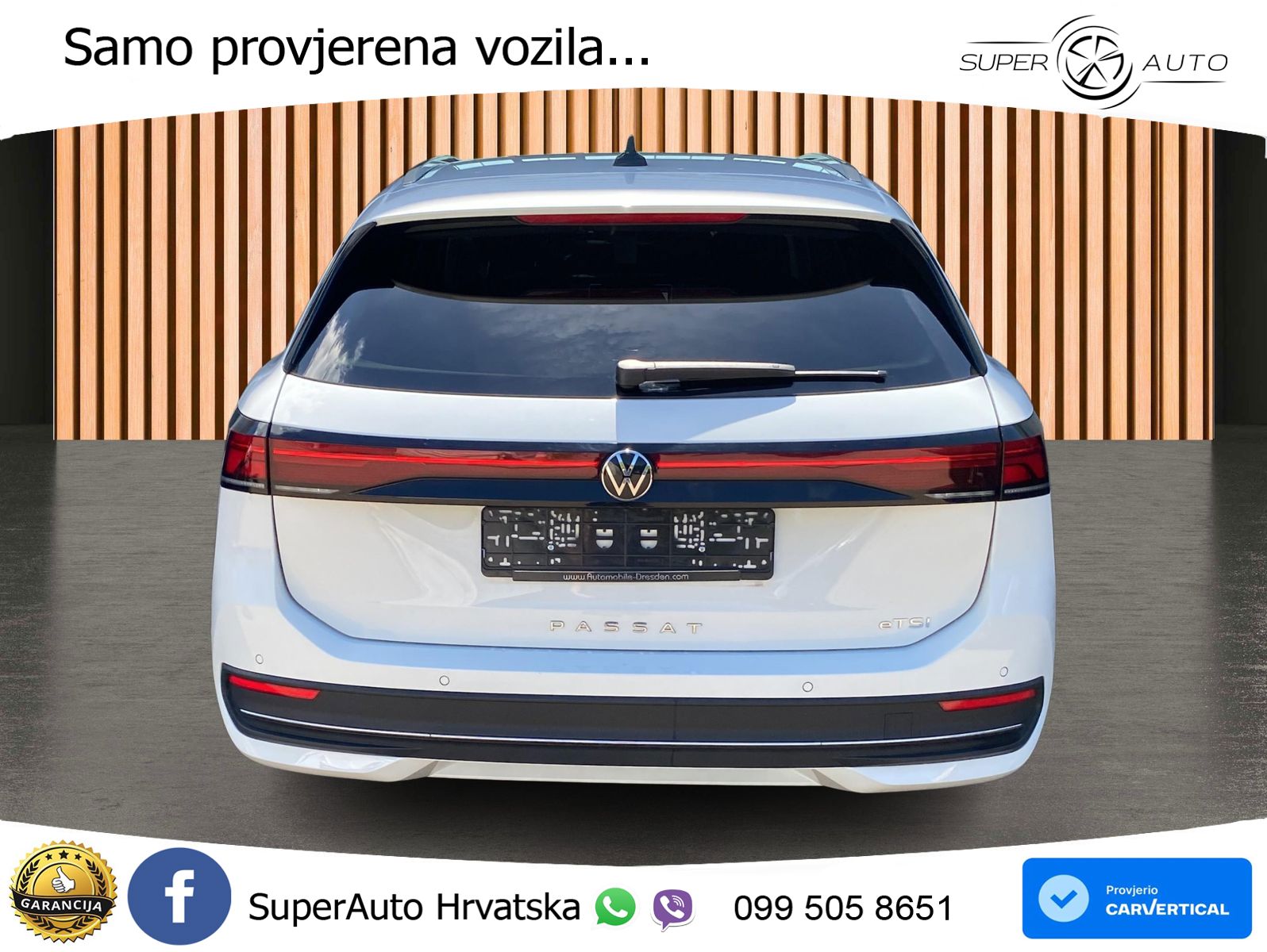 Volkswagen Passat Variant 1.5 eTSI (150 KS) DSG LED+GR SJED+ACC