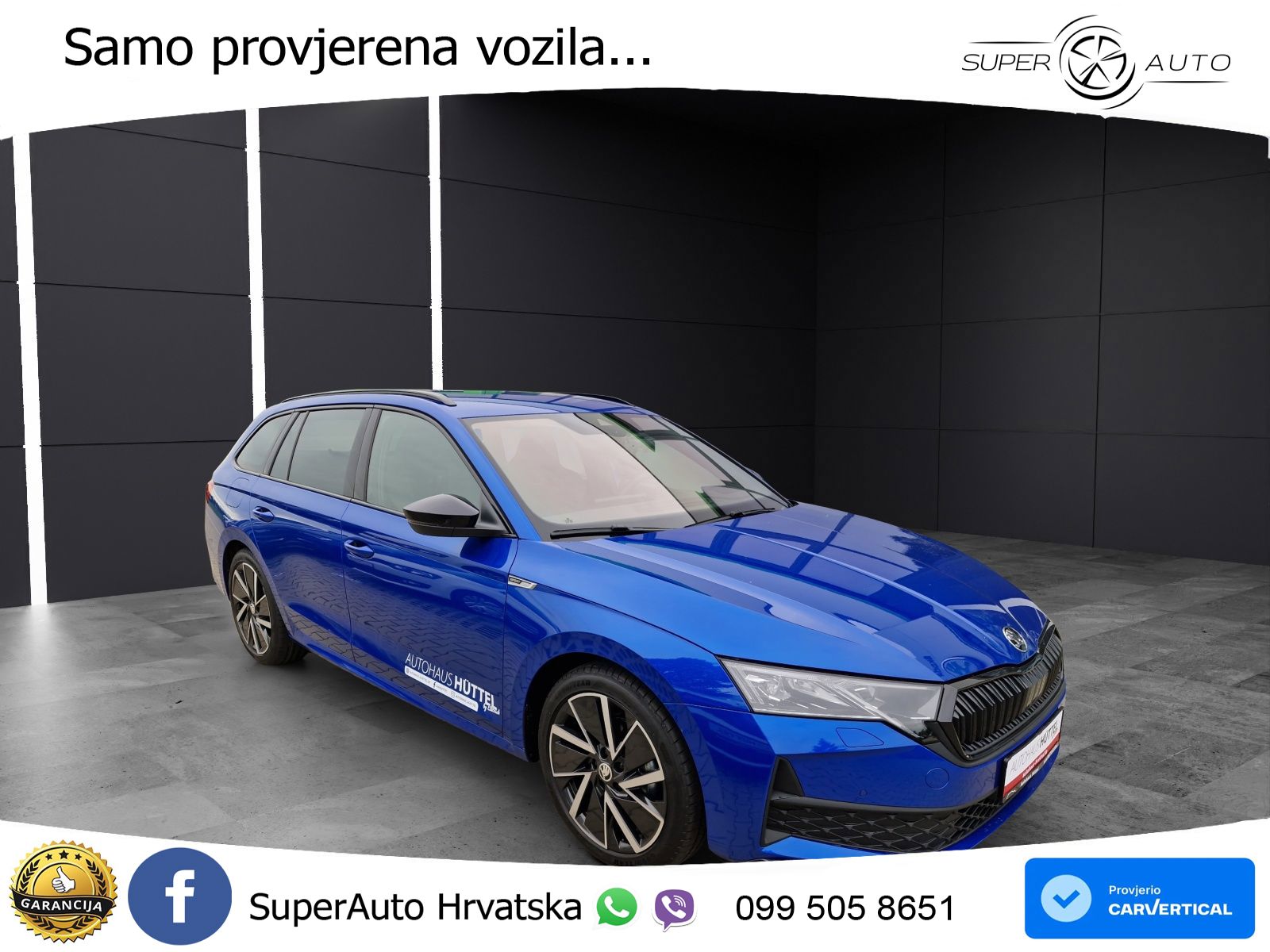 Škoda Octavia Combi 1.5 TSI (150 KS) DSG SportLine MATRIX+GR SJED+KAM