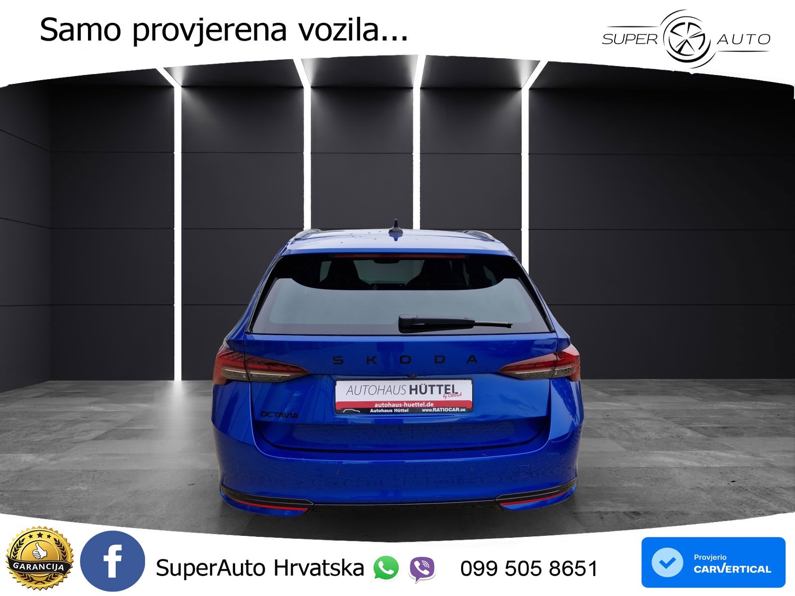 Škoda Octavia Combi 1.5 TSI (150 KS) DSG SportLine MATRIX+GR SJED+KAM